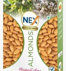 Salted & Roasted Healthy Whole Almonds